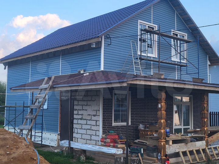 Дом 140 м² на участке 10 сот.