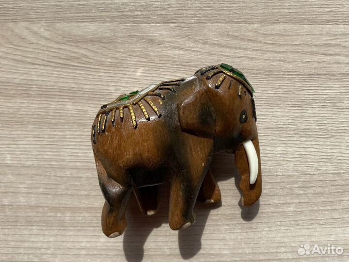 Статуэтка деревянная сувенир слоник Тайланд