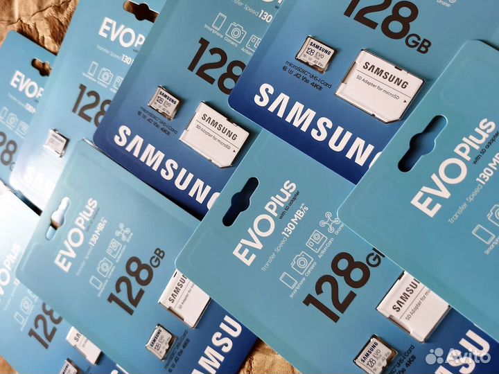 Карта памяти micro SD 128gb Samsung EVO Plus
