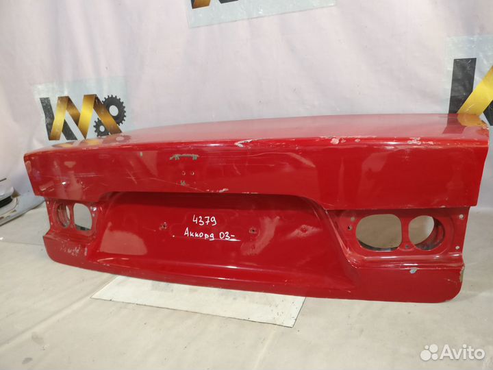 Хонда Акорд 2003-2008 Крышка багажника 4379