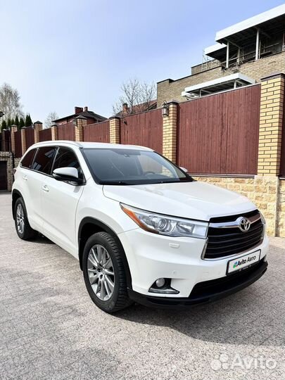 Toyota Highlander 3.5 AT, 2015, 170 000 км