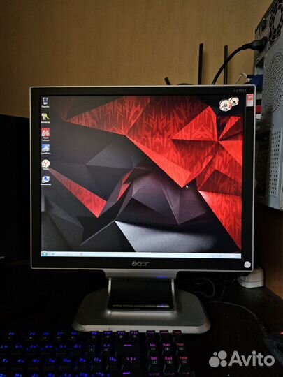 Монитор Acer 19 дюймов + кабели