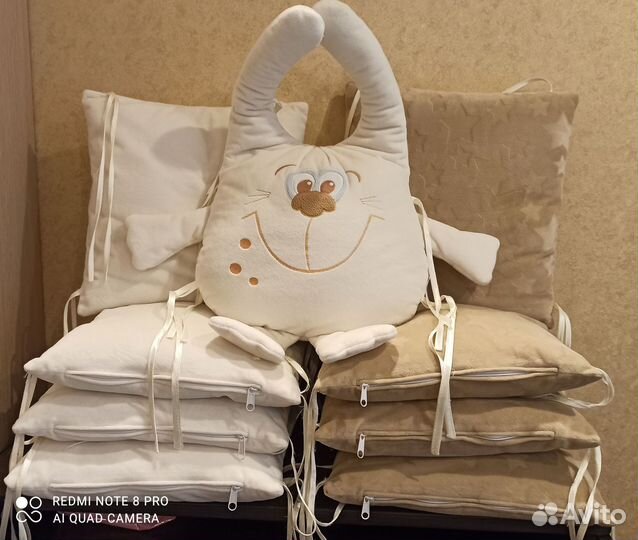 Бортики в детскую кроватку