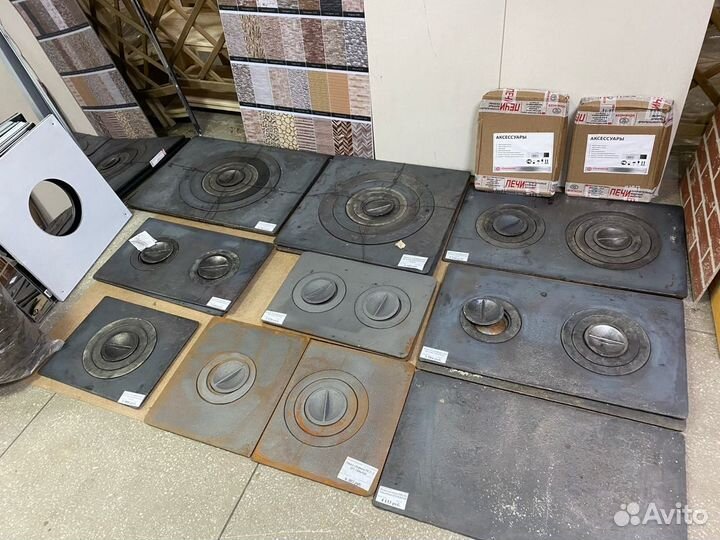 Плита чугунная под казан