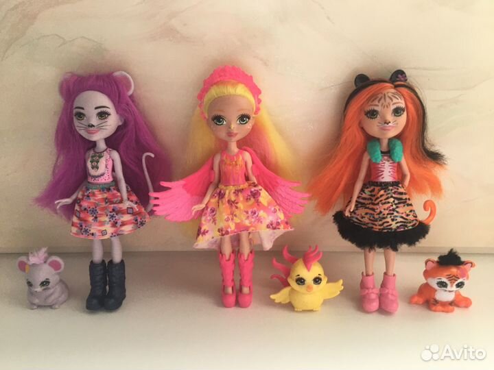 Enchantimals Кукла с питомцем