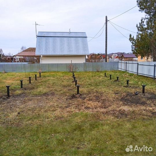 Винтовые сваи под ключ