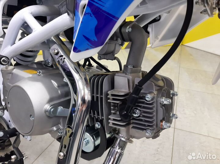 Мотоцикл питбайк Motoland apex125 E синий