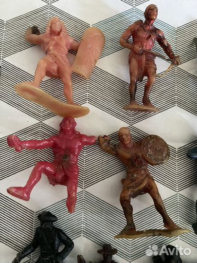 Раненые солдатики СССР пластик