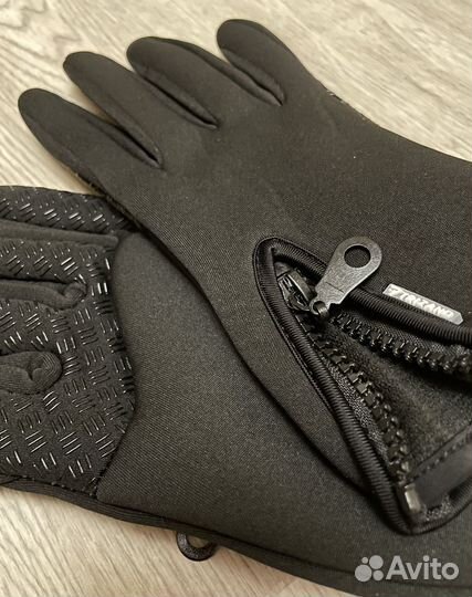 Перчатки мужские теплые с тач