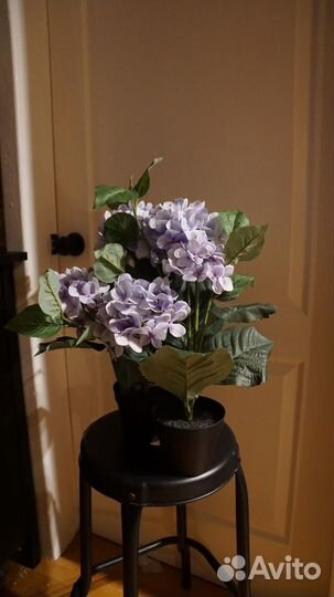 Гортензия искусственная в горшке IKEA