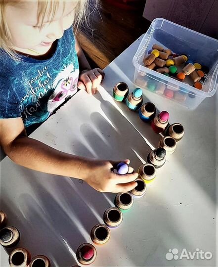 Сортер Гномики в бочонках