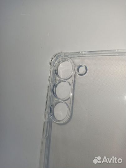 Чехол Samsung S23 прозрачный закрытая камера