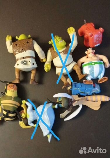 Игрушки из макдональдса 60 шт