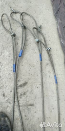 Трос стальной 16 мм.4м. Буксировочный