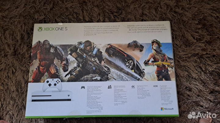 Xbox One s (с дисками)