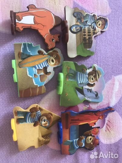 Коллекция Тролли и мишка Барни