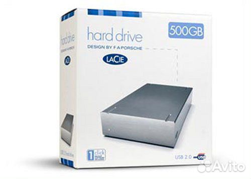 Внешний жёсткий диск жд LaCie 500GB Porsche