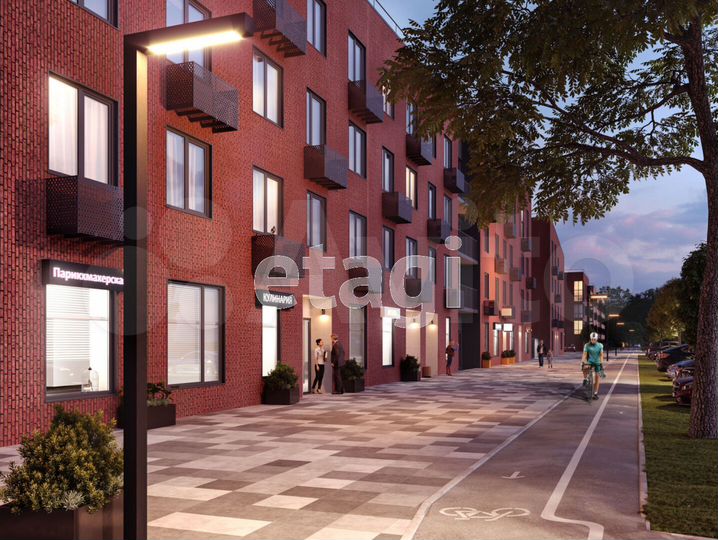 Квартира-студия, 29 м², 1/4 эт.