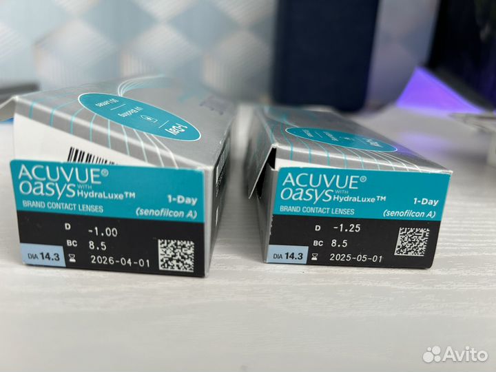 Линзы контактные acuvue oasys