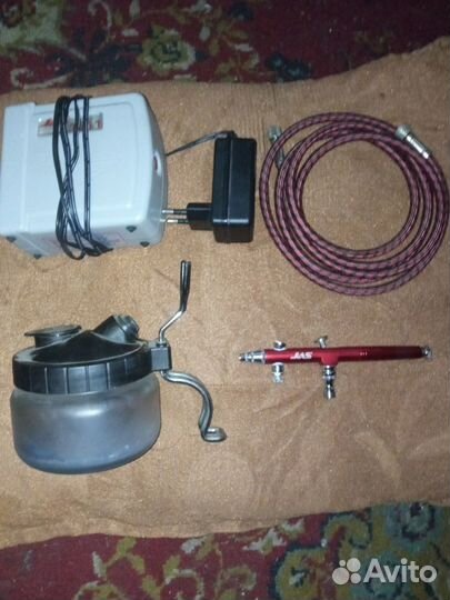 Аэрограф с компрессором