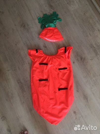 Костюм морковки на утренник