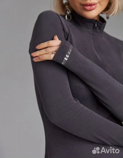 Боди с длинным рукавом