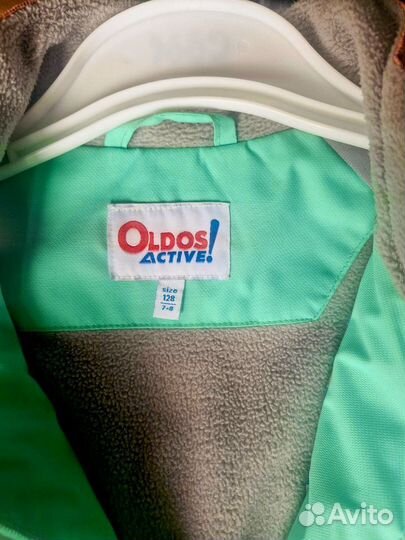 Куртка демисезонная для девочки 128 Oldos
