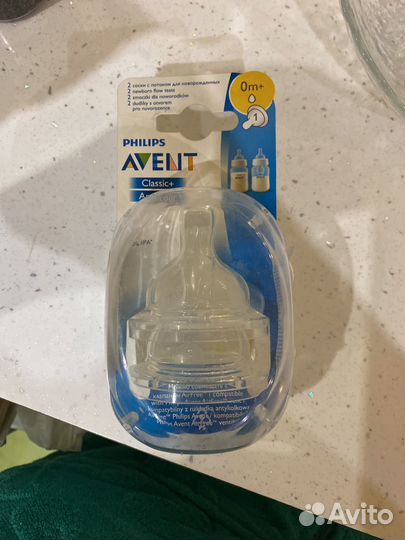 Соски бутылочные Avent classic +