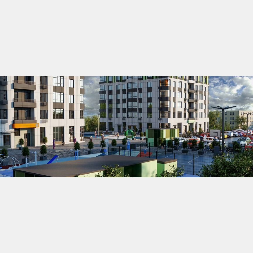 1-к. квартира, 44,9 м², 4/23 эт.