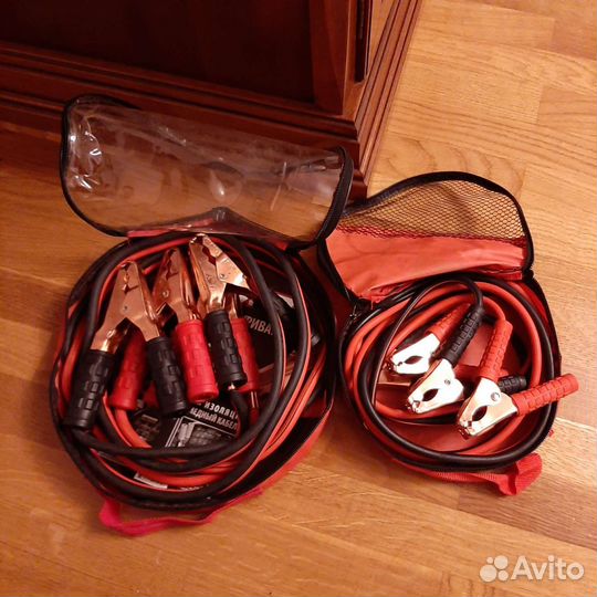 Кабель прикуриватель на 300, 200 ампер