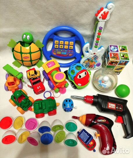 Деревянные, музыкальные, транспорт, конструктор