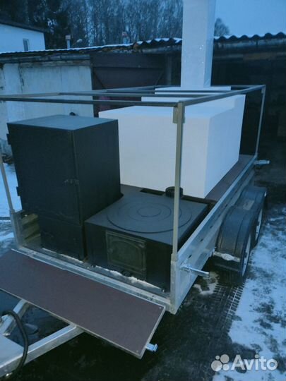 Кухня на колесах, Русская печь