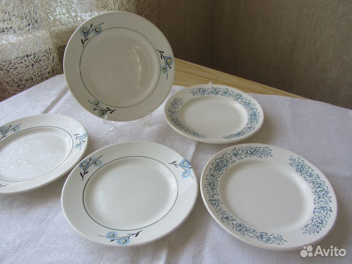 Тарелки разные пакетом19шт,за все