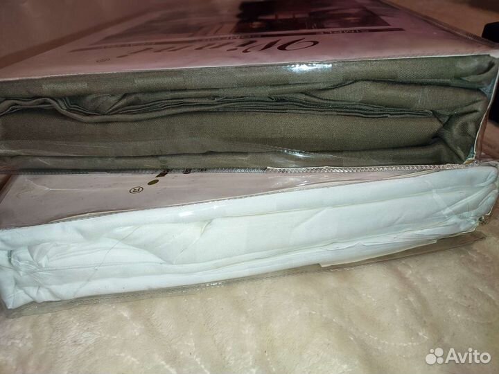 Постельное бельё Страйп-Сатин Двуспальное