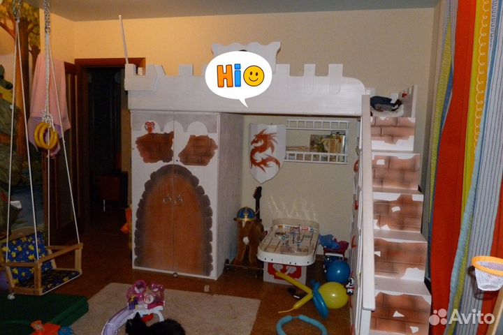 Детская Кровать-чердак