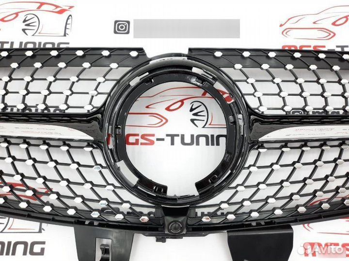 Решётка V w447 Diamond Black 2019+ не для AMG