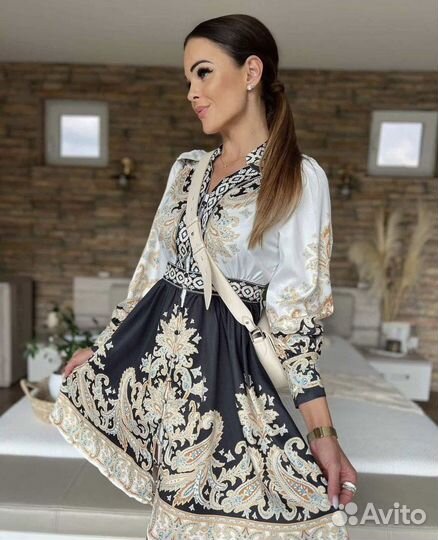 Шикарное платье zimmerman