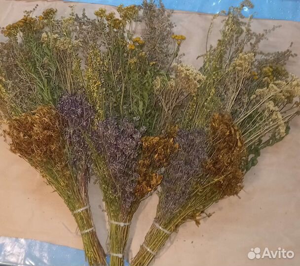 Душистые букеты для бани и дома запарки чай травян