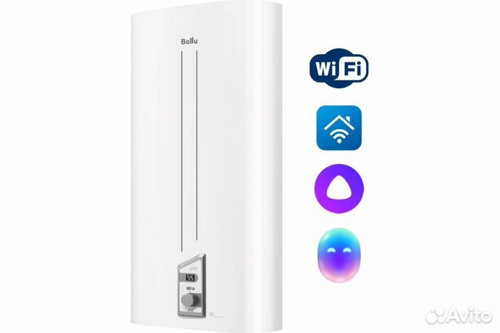 Водонагреватель Ballu BWH/S 50 SMART WiFi DRY+