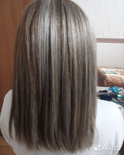 Стрижка и окрашивание волос