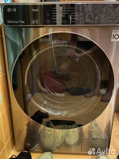 Стиральная машина LG F2T5HG2S с сушкой, 7/4кг