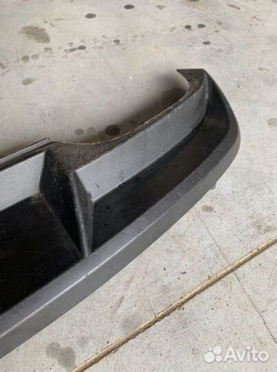 Юбка бампера задняя Skoda Octavia A7