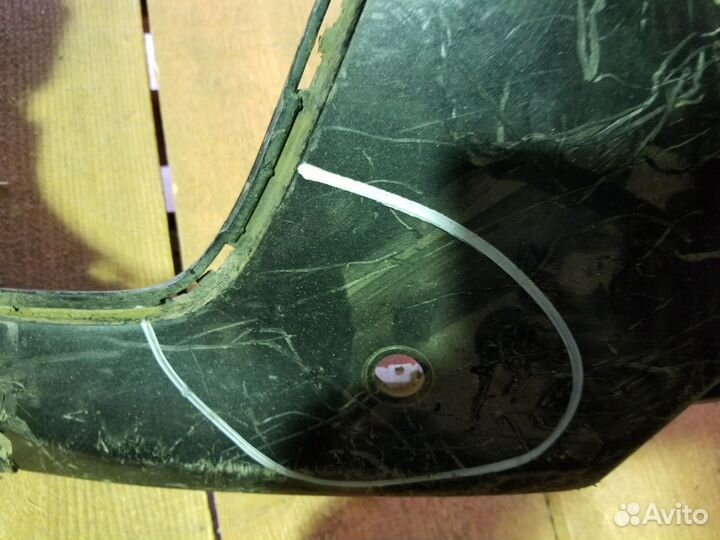 KIA sportage 2016 бампер передний