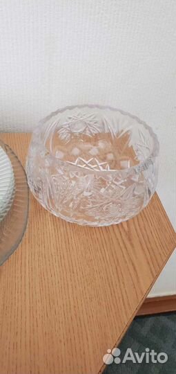 Ваза хрустальная конфетница