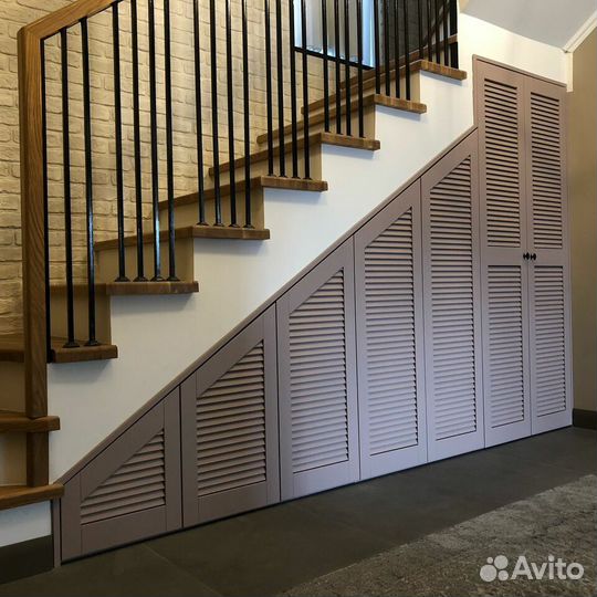 Шкаф под лестницу изготовление под заказ