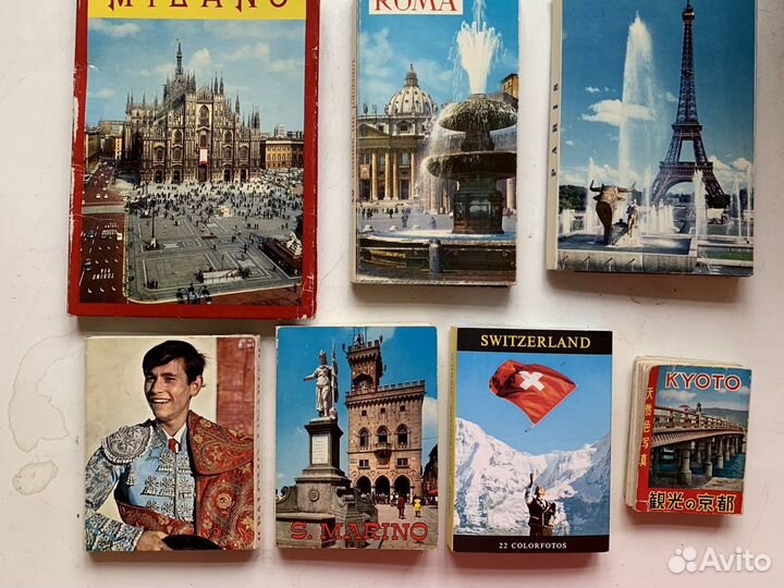 Сувенирные карточки открытки