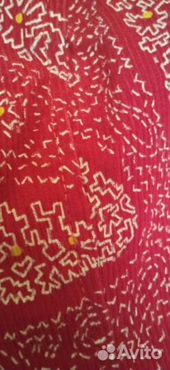 Халат женский новый мелкий вельвет, 54