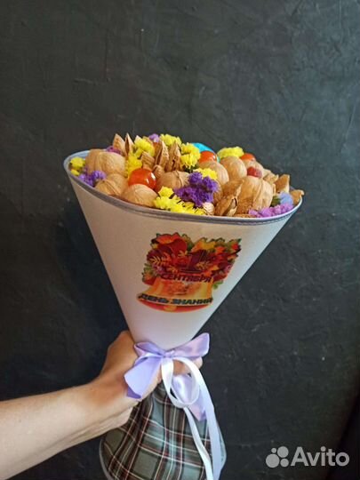 Съедобные букеты на 1 сентября