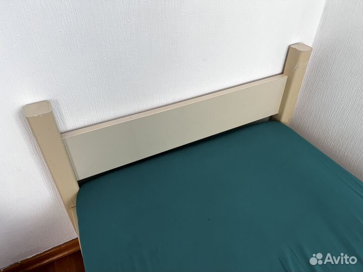 Кровать подростковая с матрасом бу выдвижной ящик