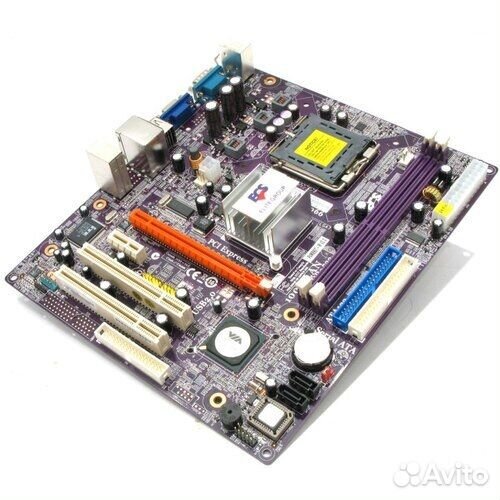 Материнская плата 775